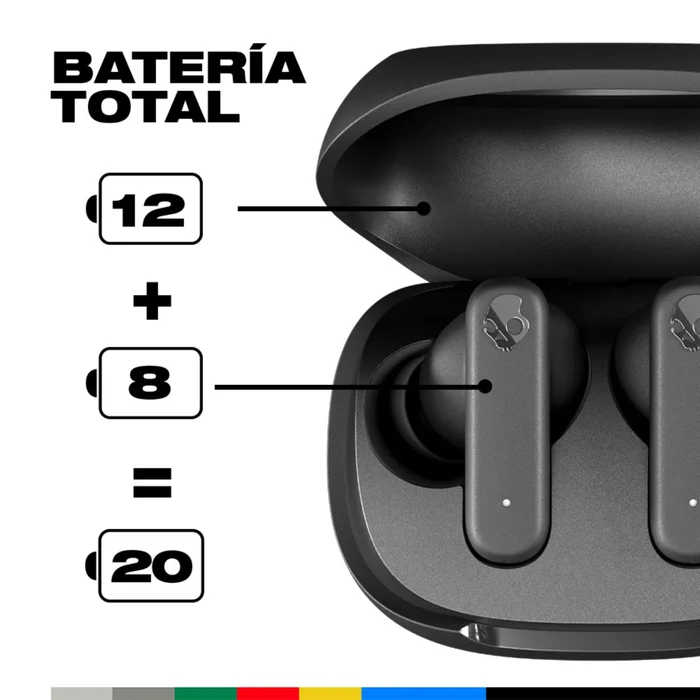 Imagen 3 de Audífonos True Wireless Skullcandy Smokin Buds Black