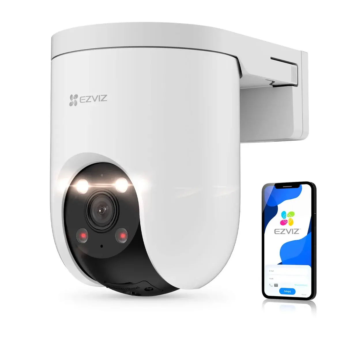 Imagen 3 de Cámara de Seguridad Exterior Wi-Fi EZVIZ H8c 2K Motorizada 360° - CS-H8C-R200-1J4WKFL