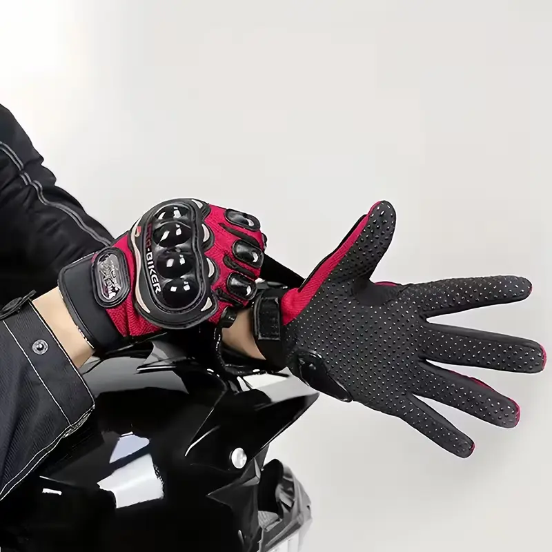 Imagen 3 de Guante para Moto Probiker Rojo Talla L