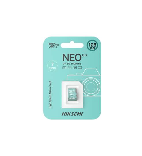 MEMORIA MICRO SD 128GB NEO LUX - Cámara de seguridad Wiltronis